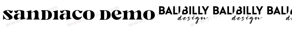 SANDIACO DEMO字体转换